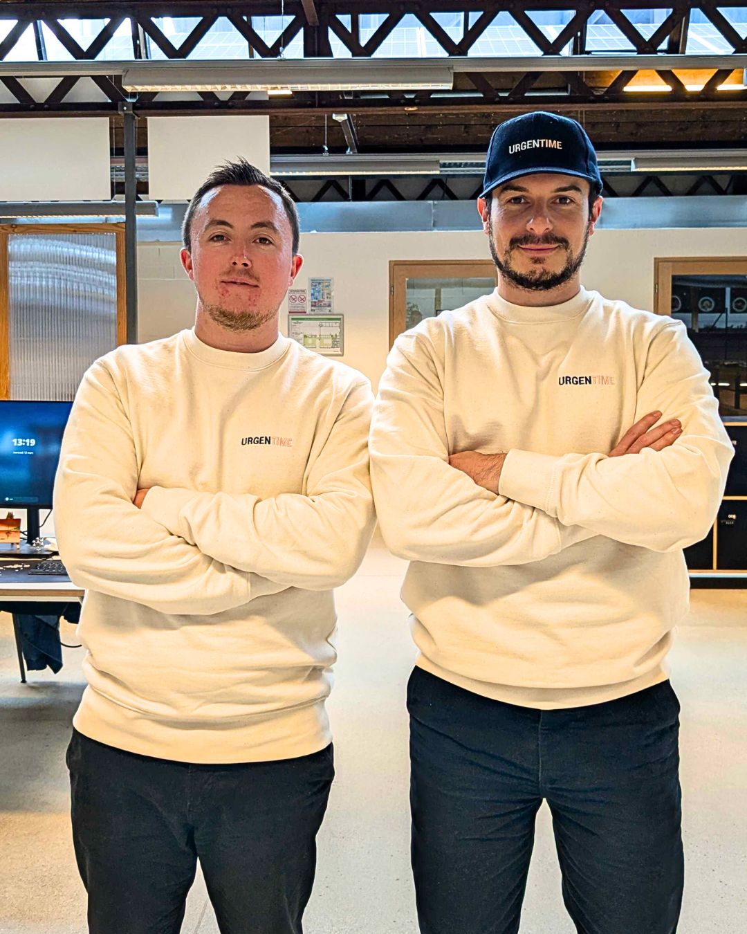 Anthony Tabuyo & Jovien Chappex, co-fondateurs d'Urgentime